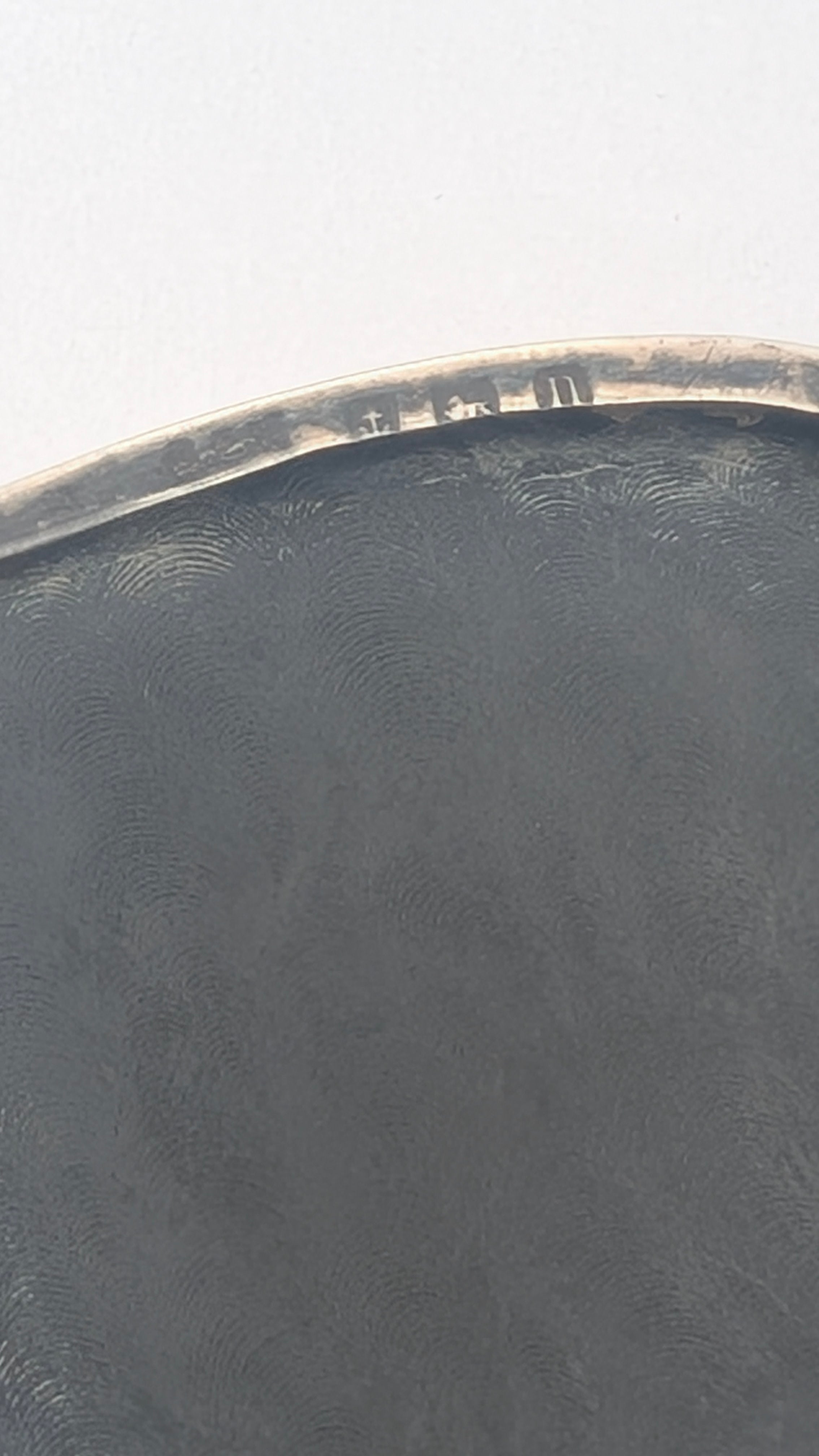 Rare Edwardian Sterling Silver Heart-Shaped Ring Box — Birmingham, circa 1912