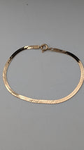 10K Gold Herringbone Bracelet – 7 Inches – 2.76 Grams