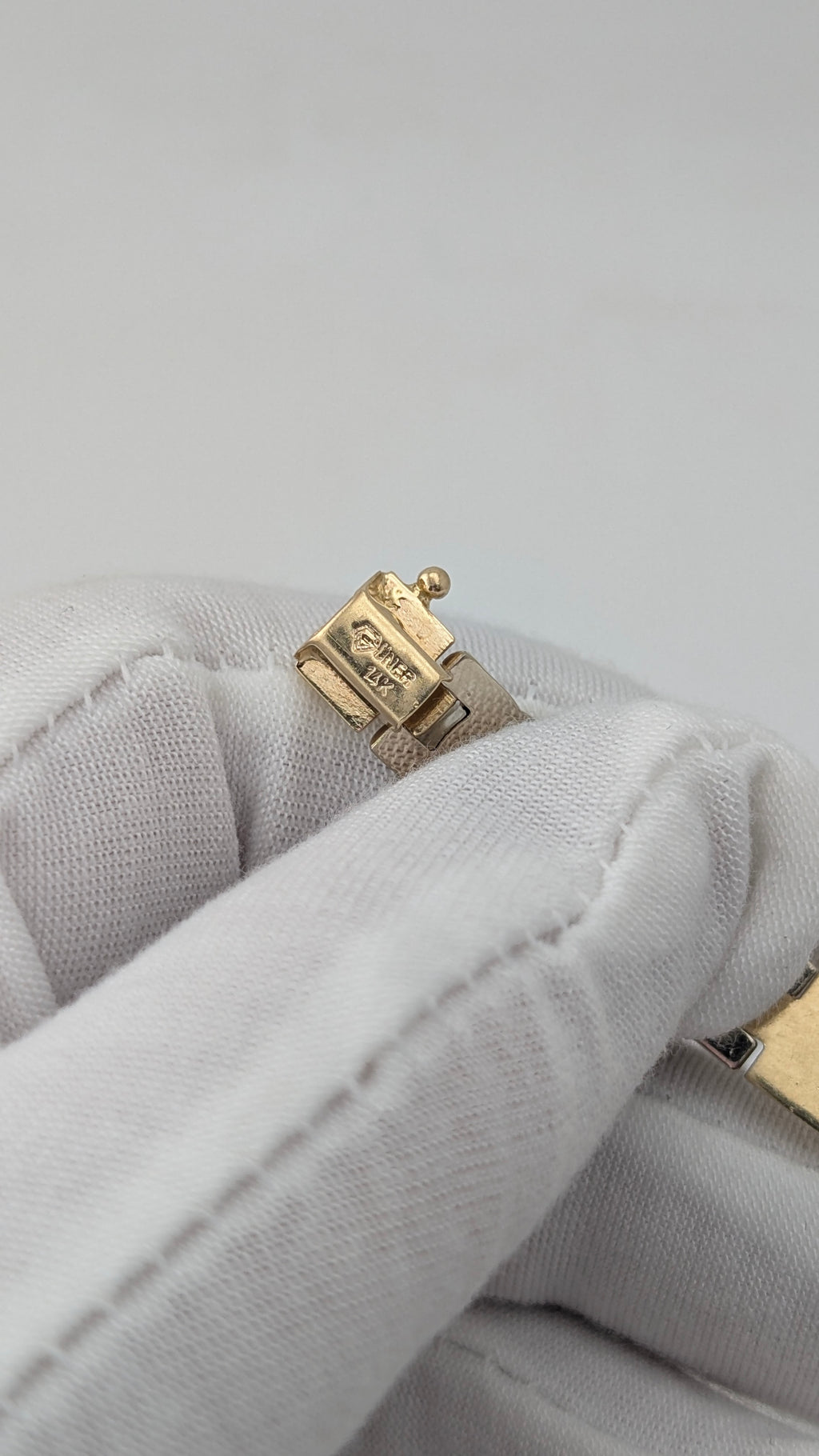 Italian 14K Two-Tone Gold Bracelet – 16.0 Grams