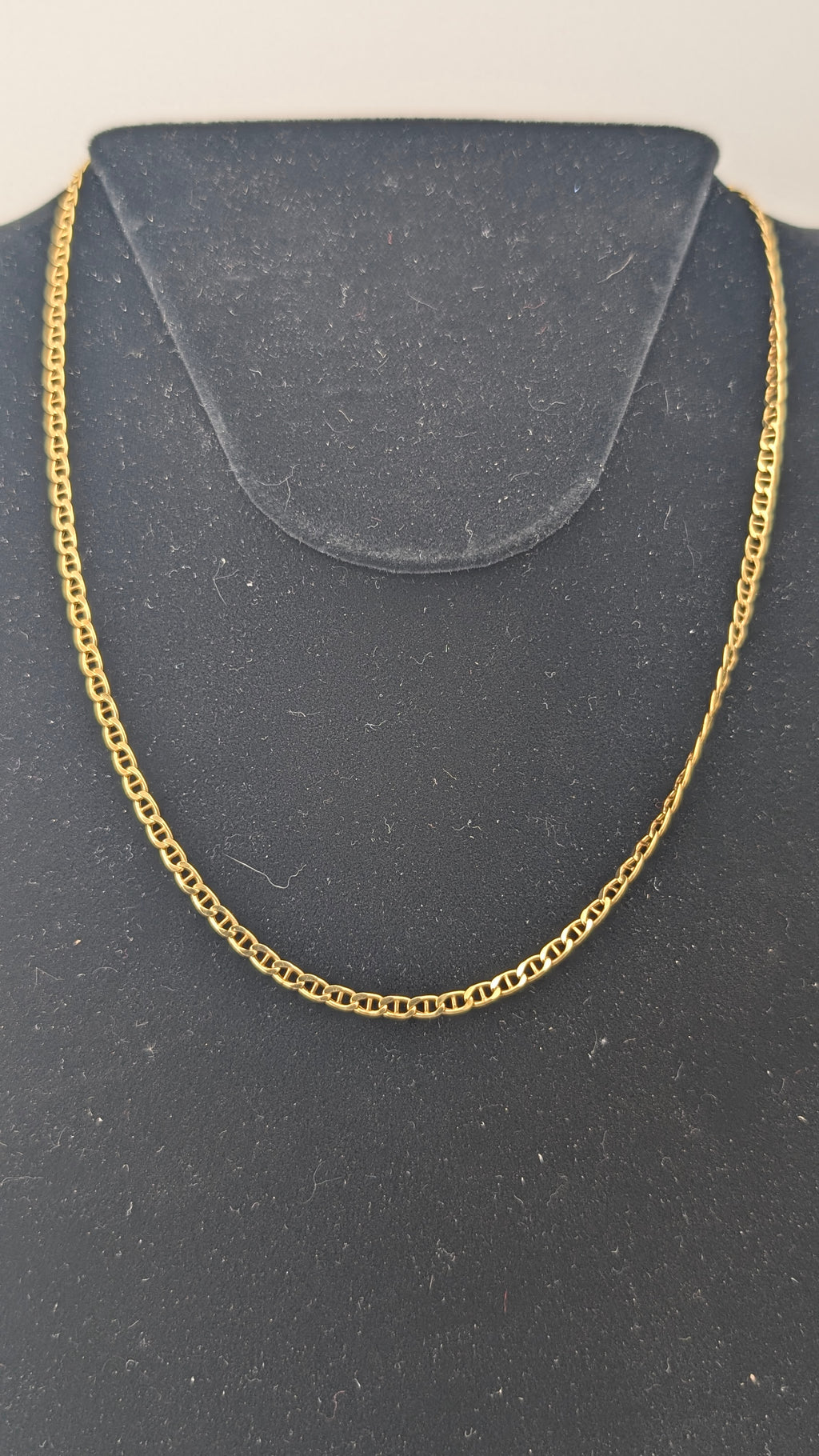 14K Yellow Gold Italian Milor Mariner Link Chain – 20 Inches