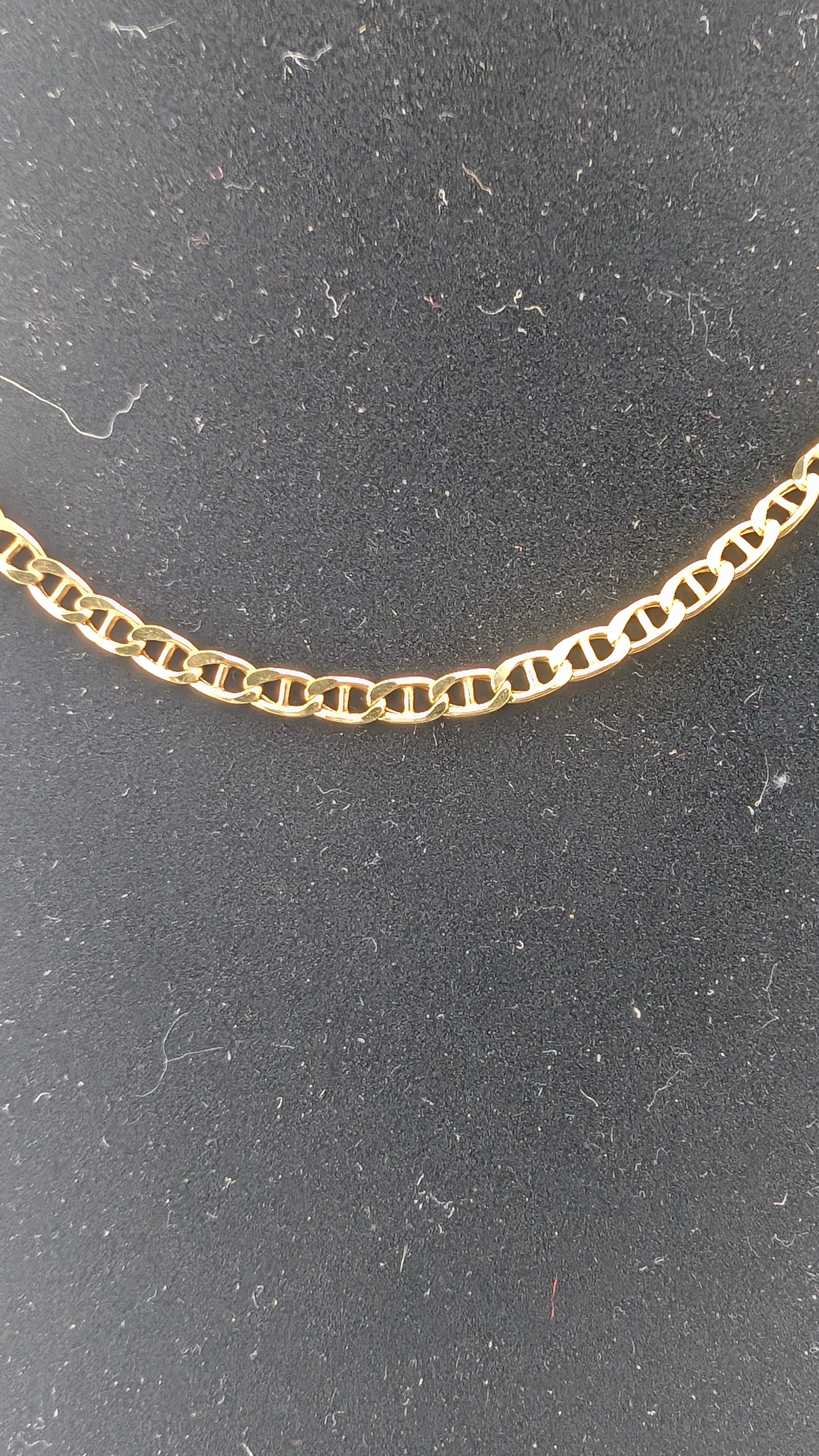 14K Yellow Gold Italian Milor Mariner Link Chain – 20 Inches