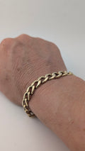 10K Yellow Gold Curb Link Bracelet – 16.5 Grams – 9 Inches – 9.25mm Wide
