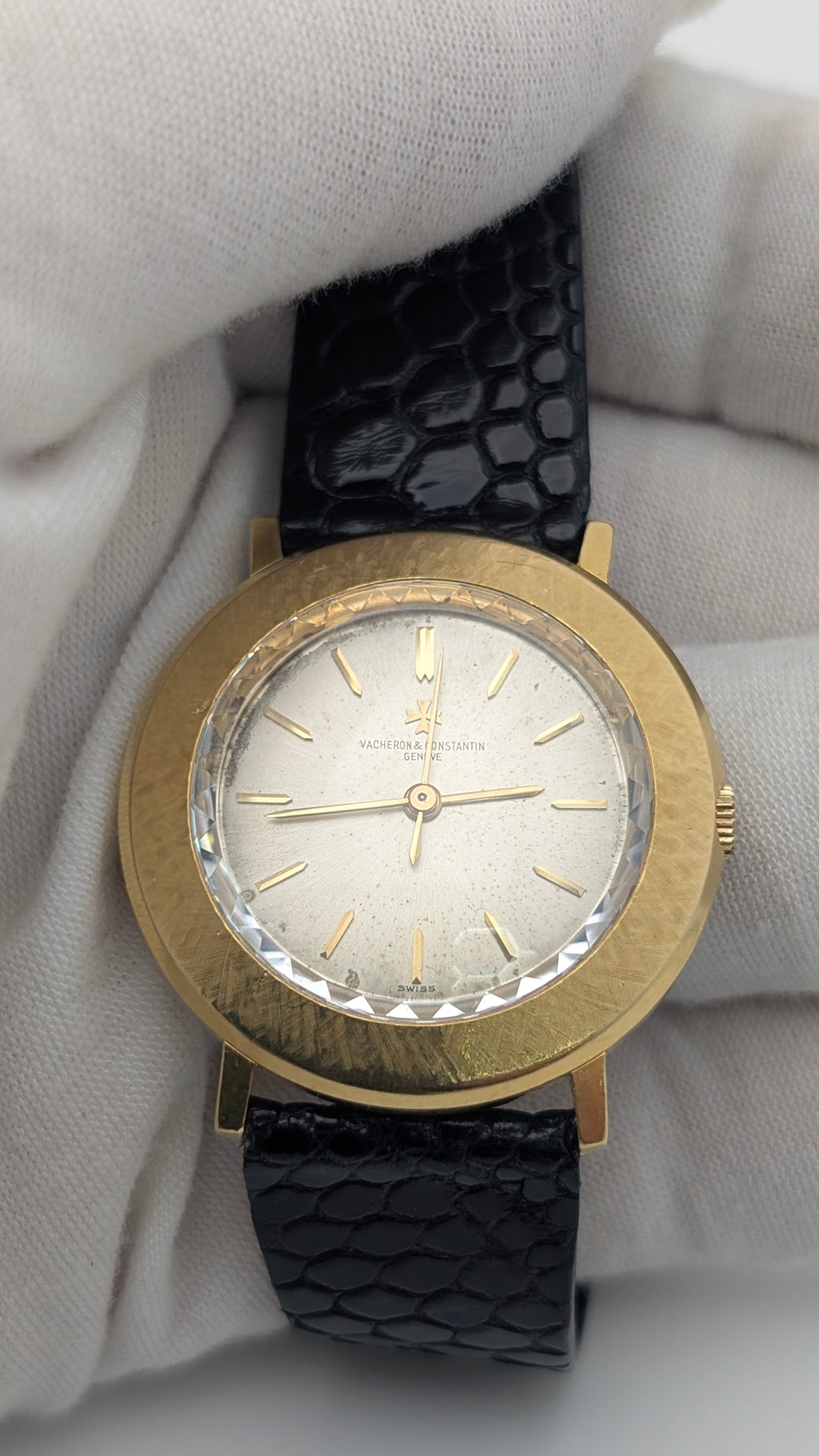 Vintage Vacheron Constantin 18K Gold Dress Watch | Manual Wind | Textured Case
