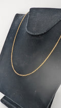 Vintage 10K Yellow Gold Italian Figaro Chain Necklace 22" – 4.0g
