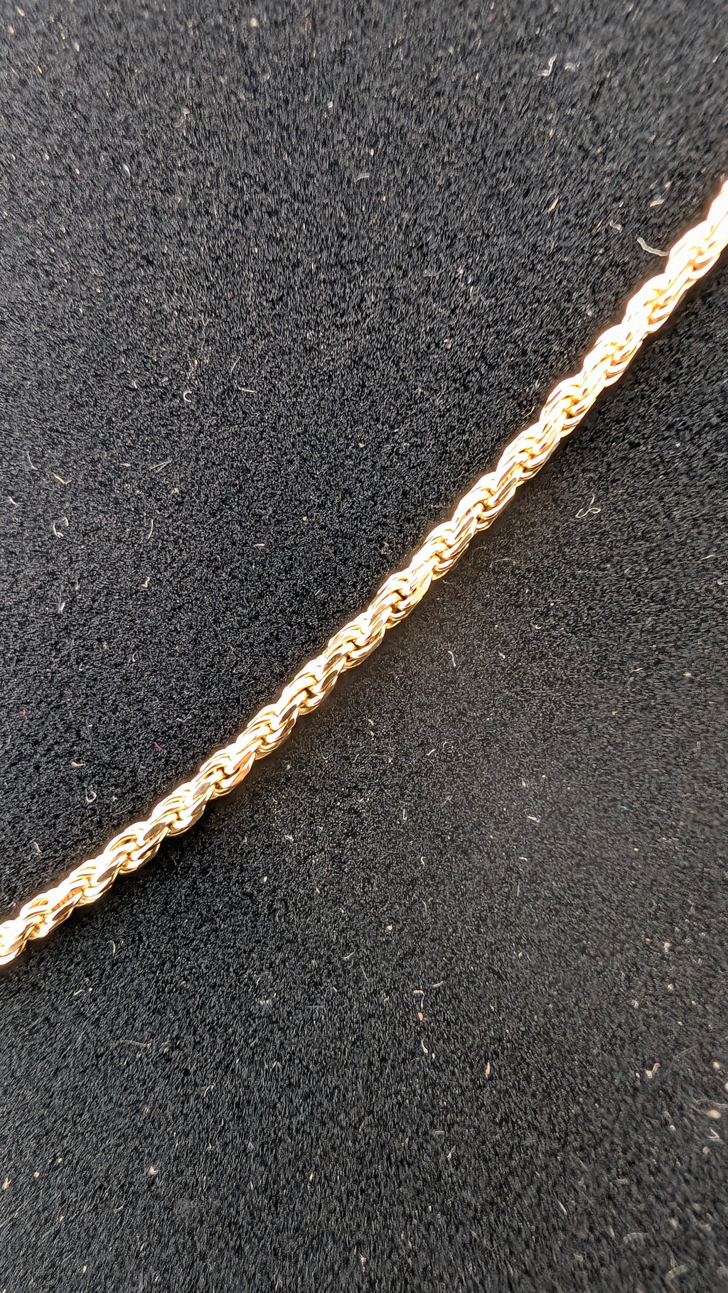 14K Yellow Gold Rope Chain Necklace | 20" | 7.34g | 1.8mm