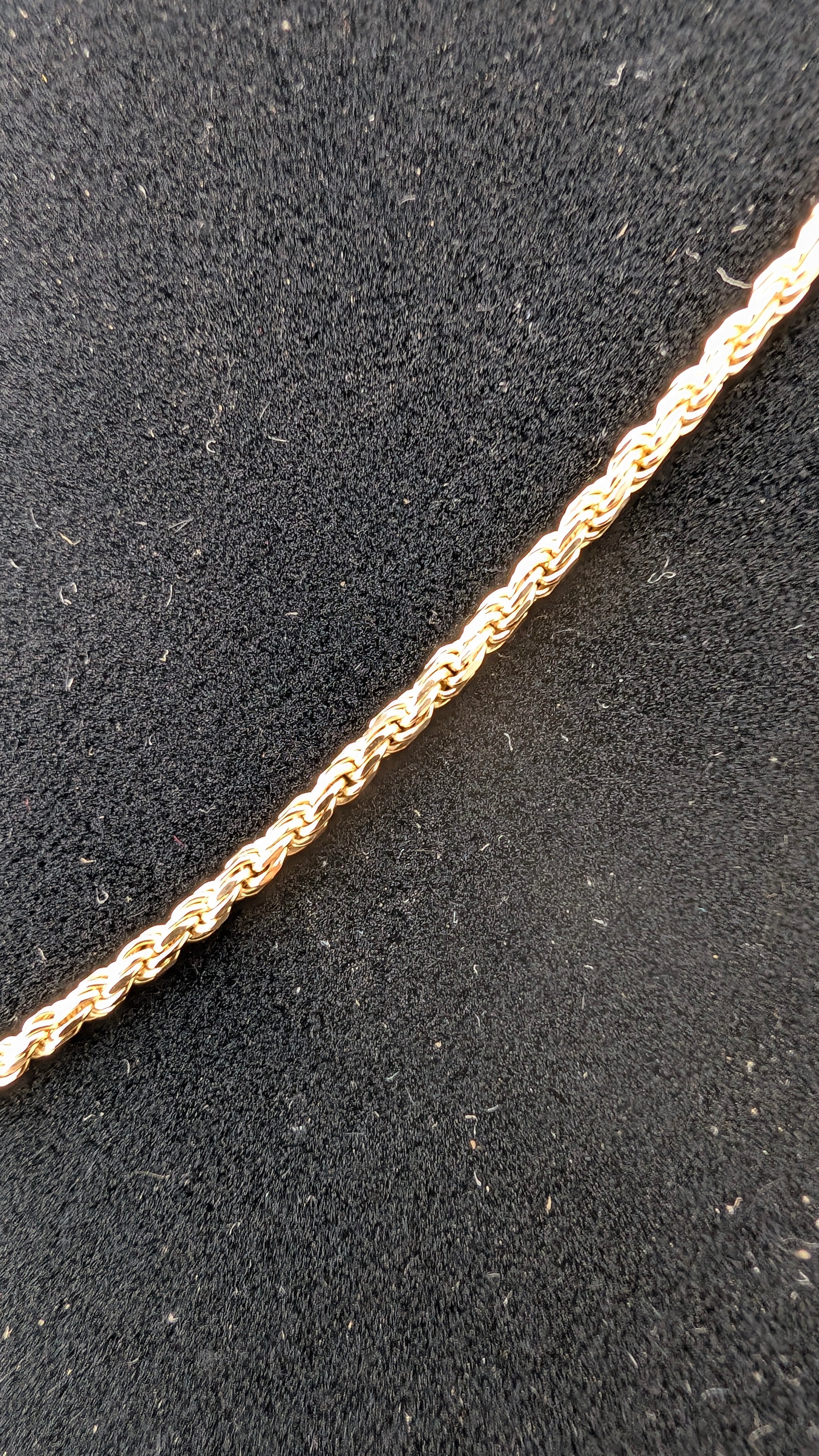 14K Yellow Gold Rope Chain Necklace | 20" | 7.34g | 1.8mm