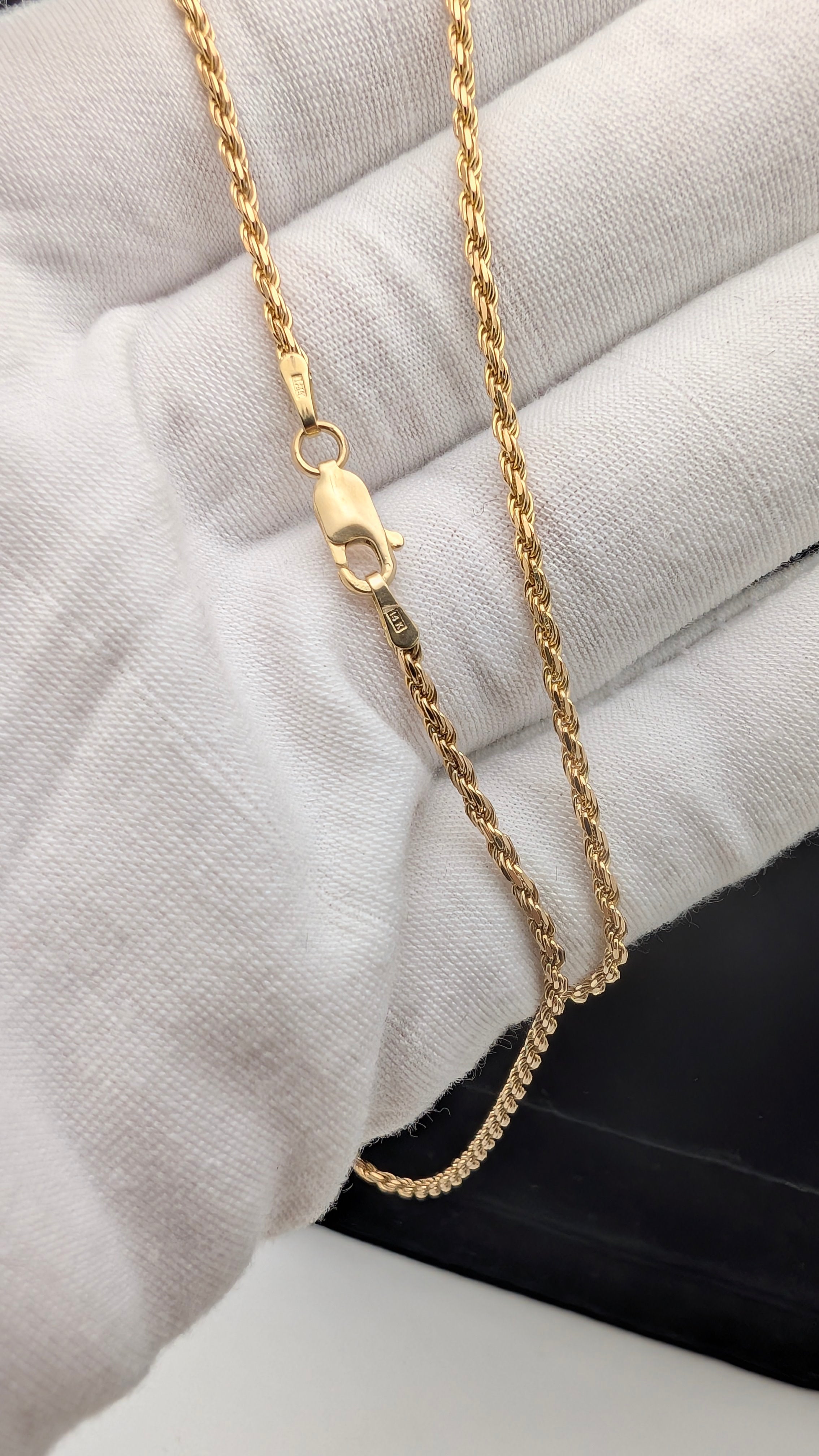 14K Yellow Gold Rope Chain Necklace | 20" | 7.34g | 1.8mm