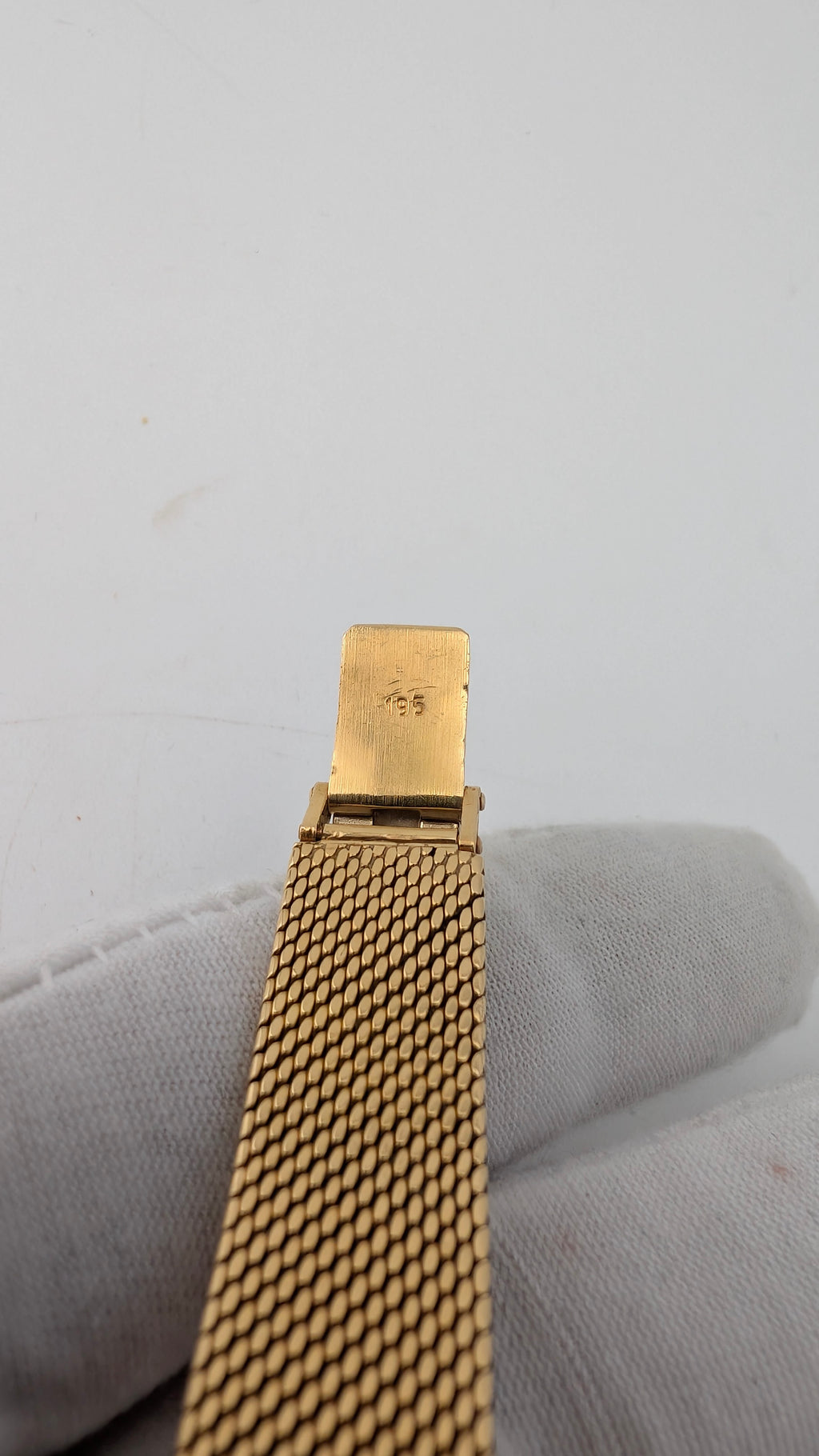 Vintage Baume & Mercier 18K Gold Diamond Bezel Ladies Watch | 48.5g | Manual Wind