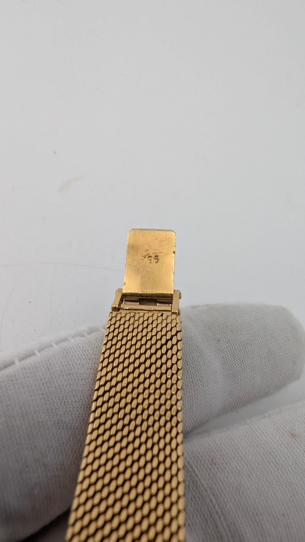 Vintage Baume & Mercier 18K Gold Diamond Bezel Ladies Watch | 48.5g | Manual Wind